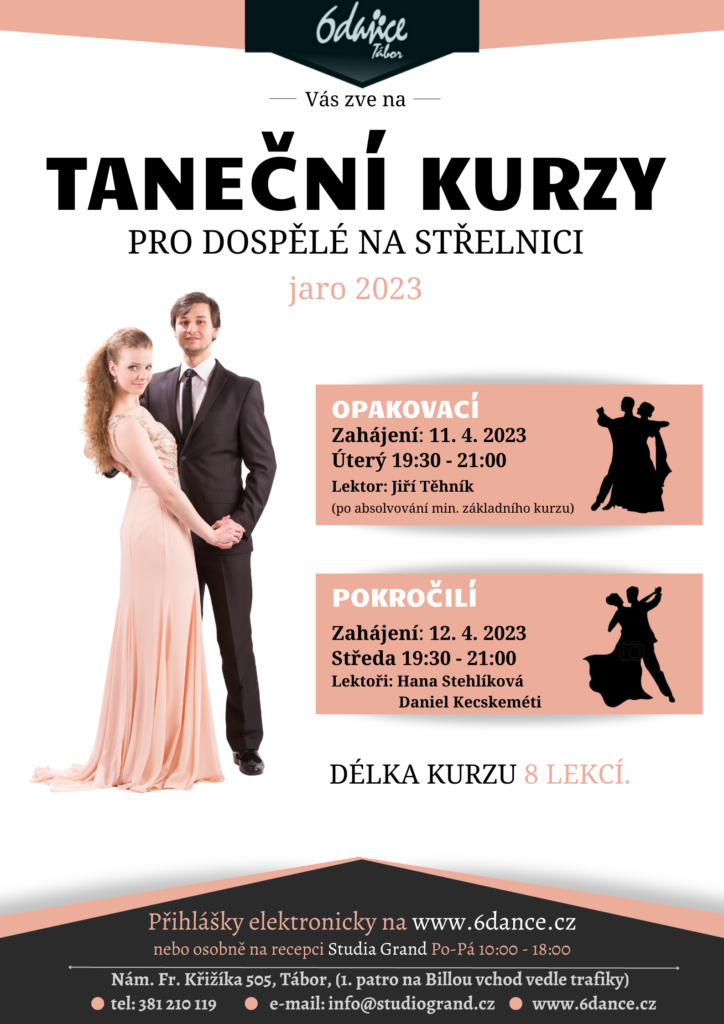 Taneční pro dospělé duben 2023