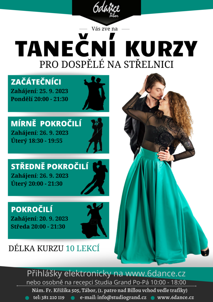 Taneční pro dospělé záři 2023