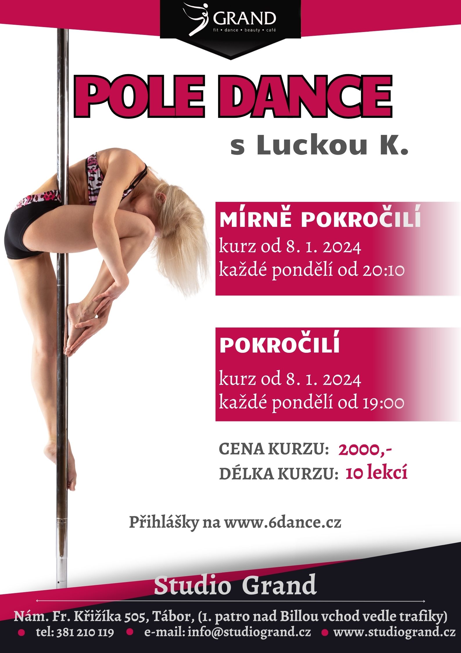 Pole dance kurz