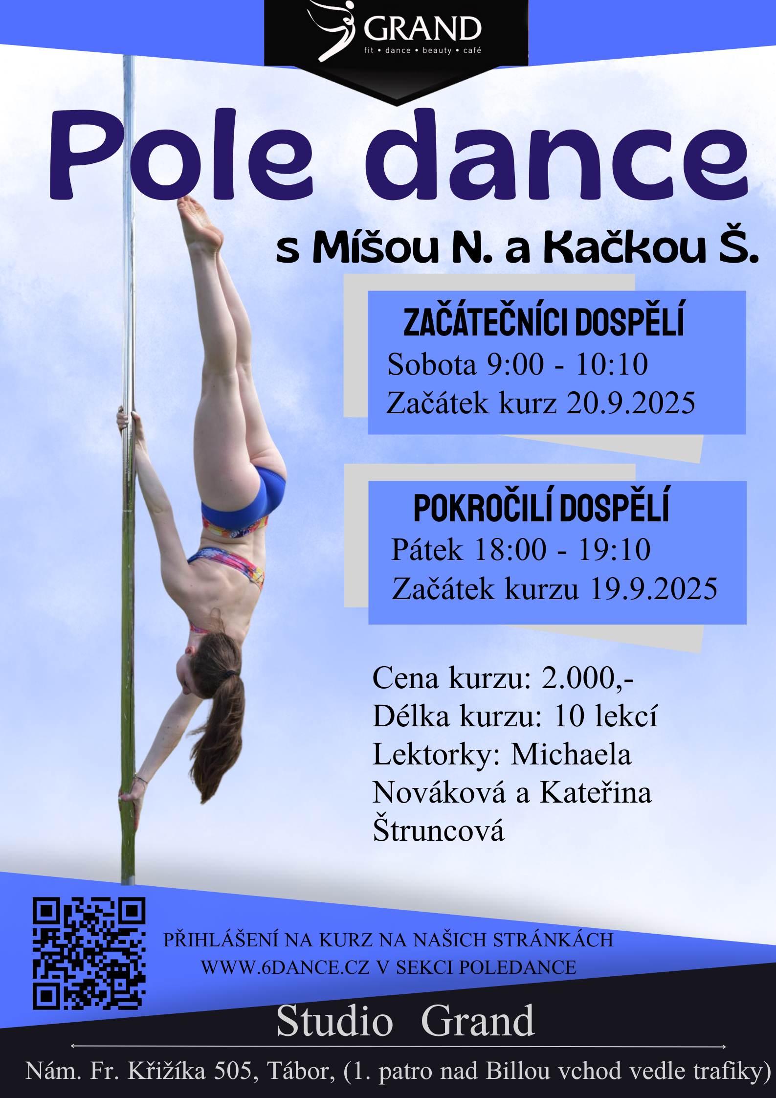 Pole dance září 2025