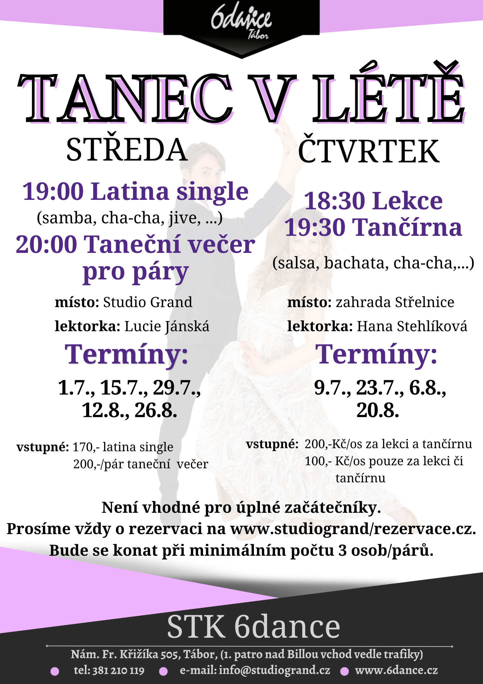 TANEC V LÉTĚ 2026